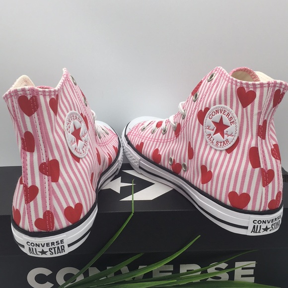 Converse CTAS HI pink/red white - Picture 6 of 8